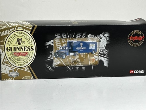 Corgi Classics 1:50 Scale # 50703 Mack Guinness Beer Semi Truck, New in Box - Picture 2 of 18