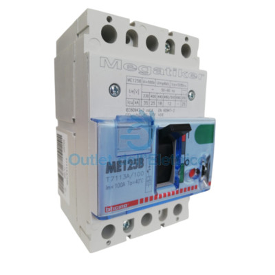 Bticino T7113a/100 Mega ME125B - MCB 3P 100A 25KA