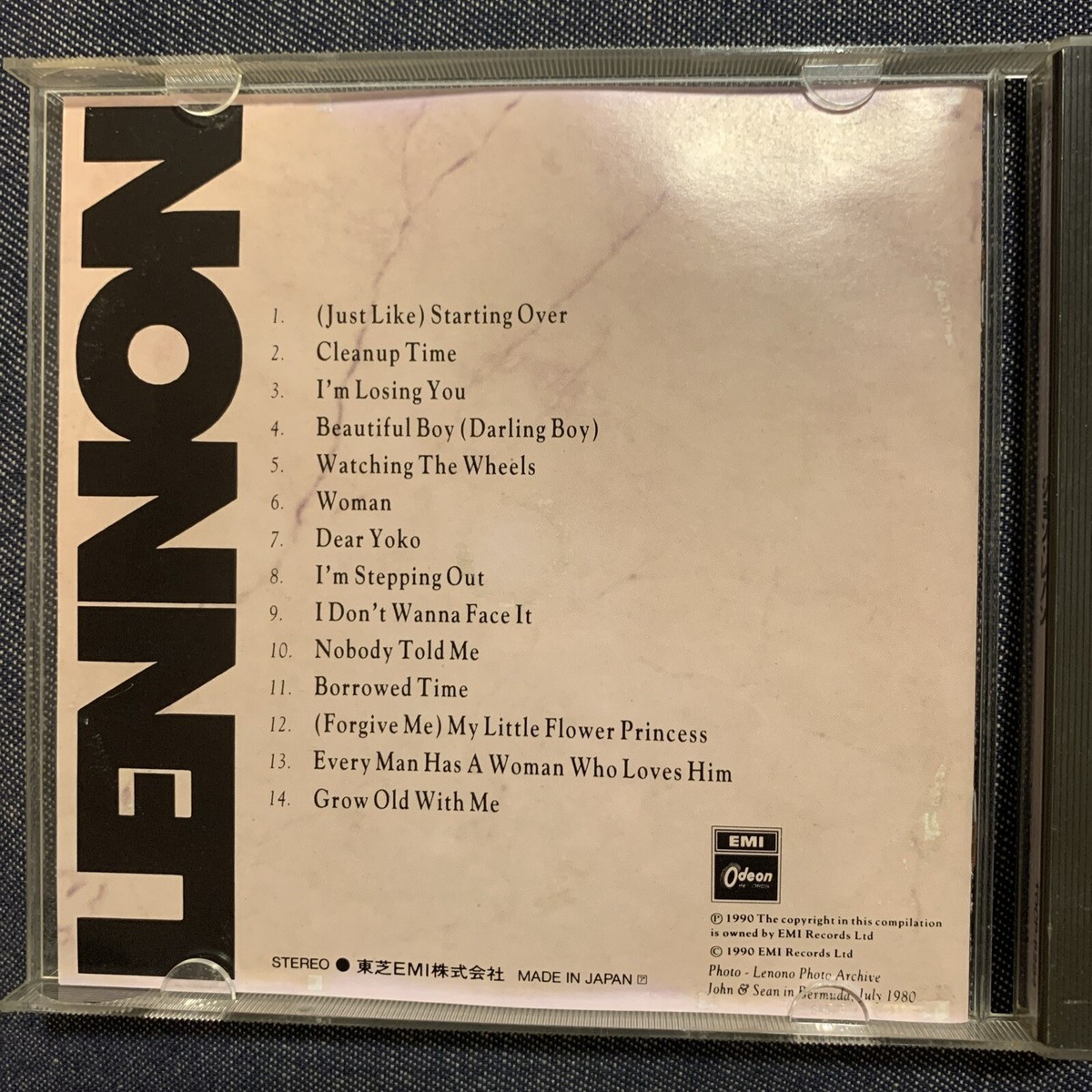 ジョン・レノン　4CD John Lennon - Lennon (1990) 4CD Box-73 Tracks+78 Page