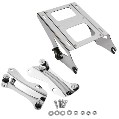 Tour Pack Mount Rack W/ Docking Hardware Kit For Harley Touring Road Glide 14-up
