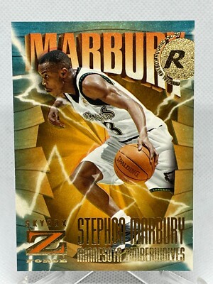 Stephon Marbury 1996-97 Skybox Z Force #156 Rookie Card RC | eBay