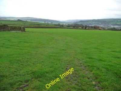 Foto 6x4 Blick nach Airedale, südlich von Little Slack Farnhill The East Sid c2014