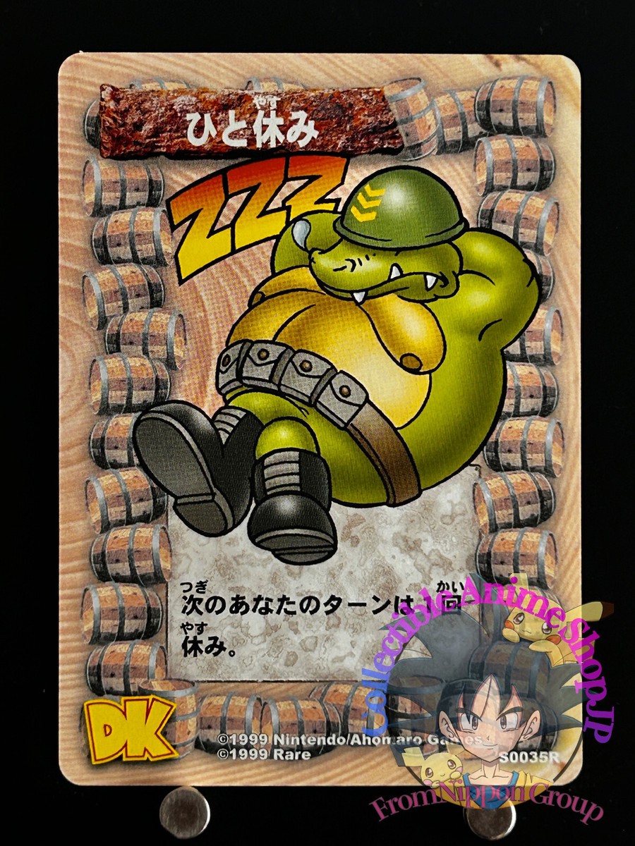 General Klump Donkey Kong Card S0035R NINTENDO Japanese TCG Game