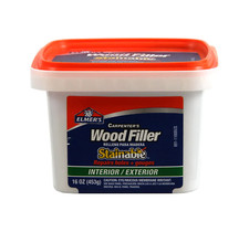 Elmer's  Carpenter's Interior/Exterior Stainable Wood Filler, 16 Oz.