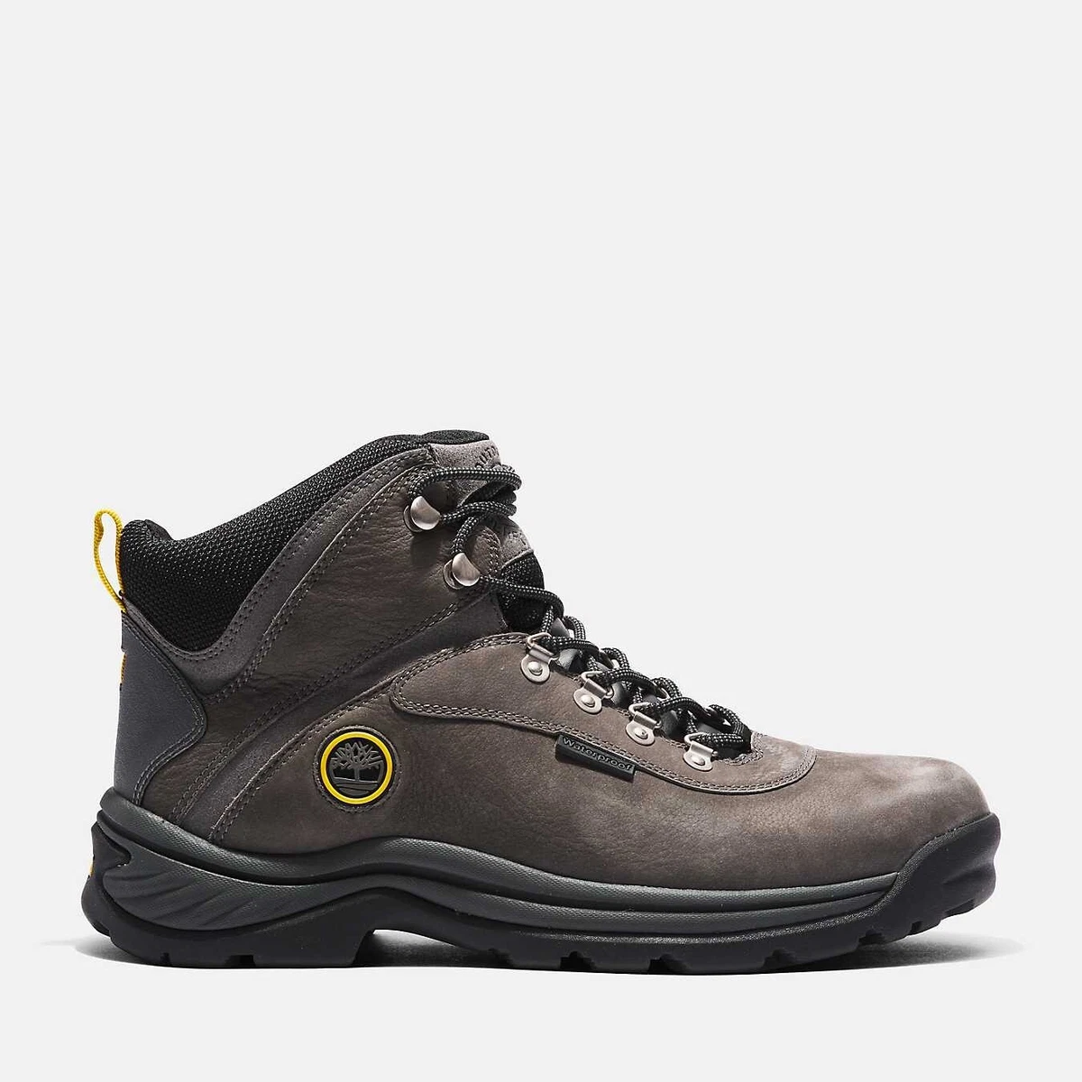 Men's white ledge top waterproof hiking boot