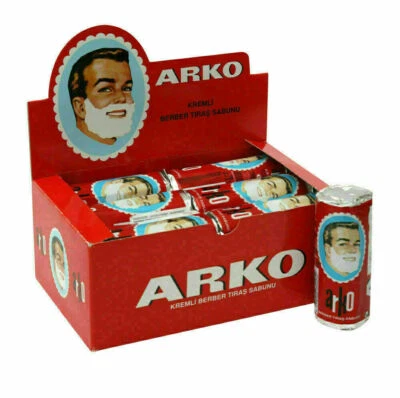 ARKO SHAVING CREAM SOAP STICK-12 PIECES