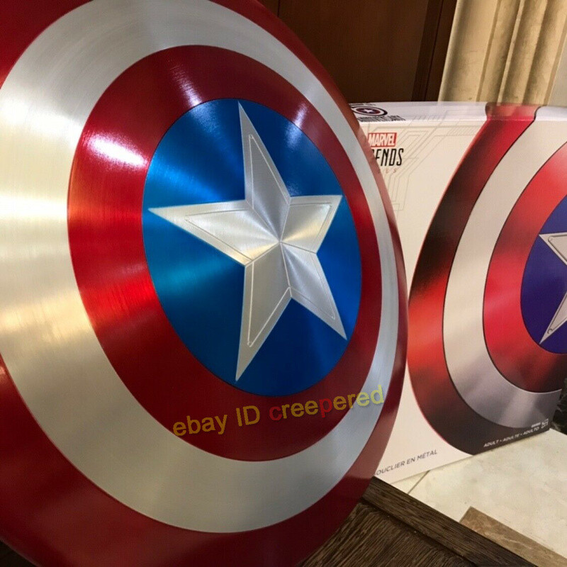 MARVEL LEGENDS キャプテン・アメリカ メタルシールド Marvel Legends Captain America 75th Anniversary 1:1 Metal