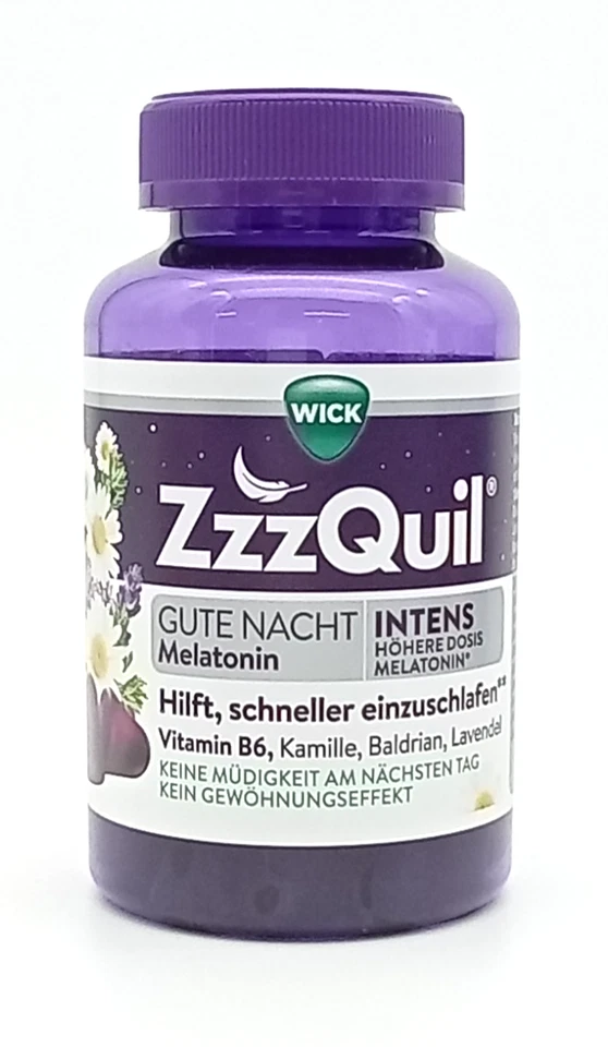 WICK PHARMA ZWEIGNIEDERLASSUNG DER POCTER & GAMBLE GMBH Wick ZzzQuil Good Night Intens 60 pcs | PZN 19455588