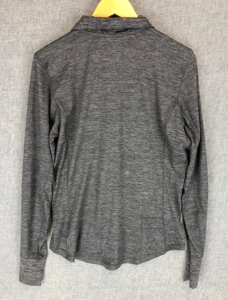 Brooks Run Happy 1/4 Cremallera Para Mujer L Grande Pull Over Manga Larga Bolsillo con Agujero para el Pulgar Foto 2 de 4