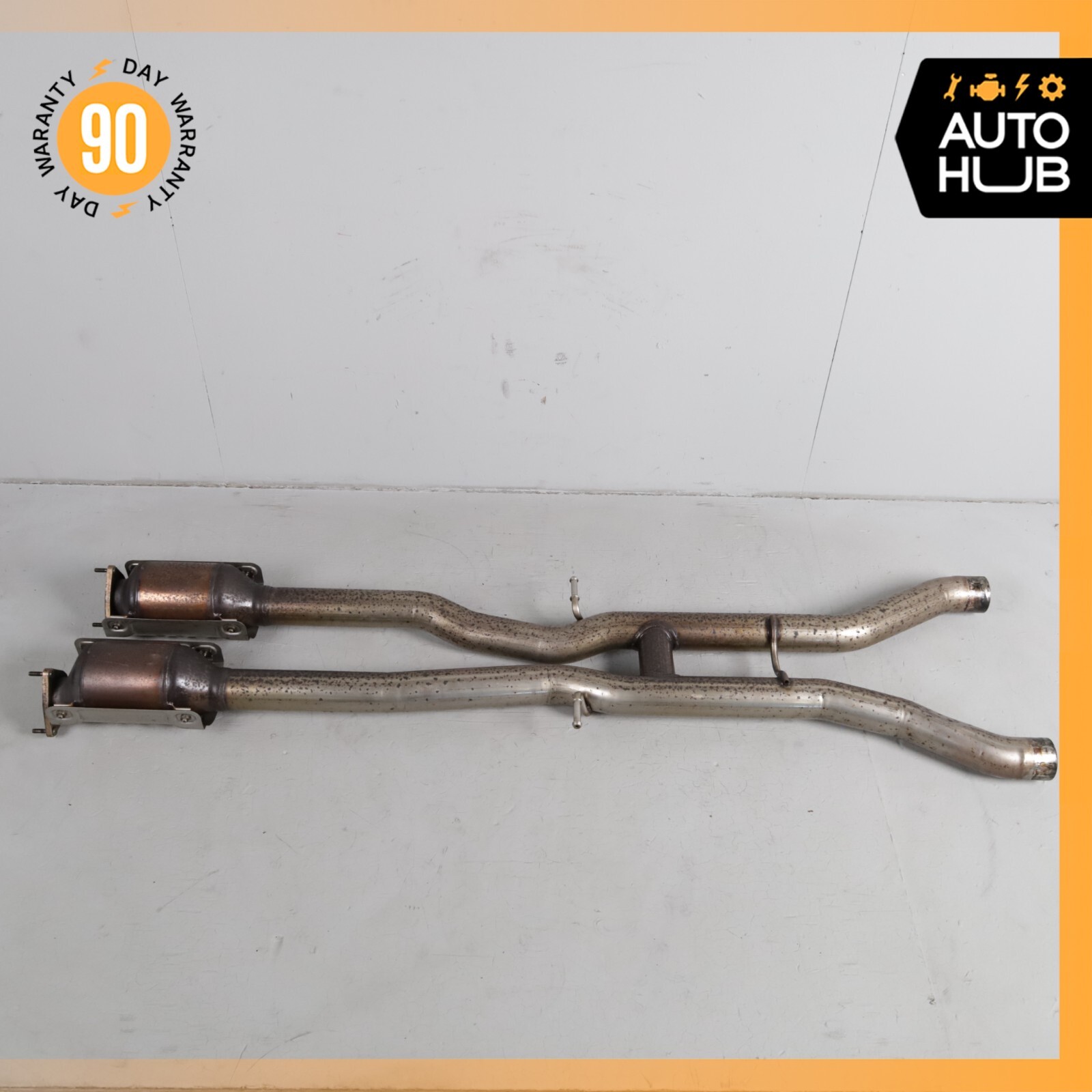 Bentley Continental GTC 6.0L Middle Exhaust Downpipe Left & Right Side OEM 60k