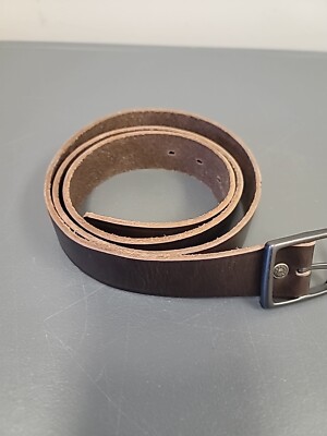 Levis Brown Genuine Leather Belt 44 Inch US Size 36 Hardware Levi's  44/110