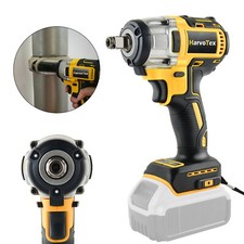 Cordless Impact Wrench Brushless High Torque Compatible Dewalt 20v Battery Us