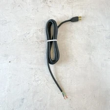 9' 16 Gauge 3 Conductor SJOOW Black Replacement Cord - MADE IN USA