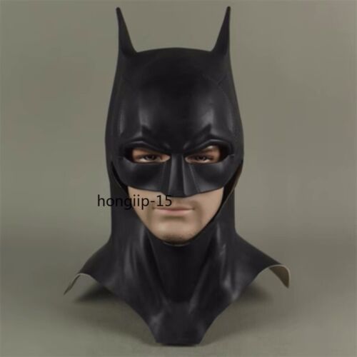 2022 New The Batman Helmet Mask Bruce Wayne Cosplay Halloween Party Props Gifts - Picture 1 of 5