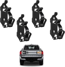 4Pcs Shovel Mount for Roof Rack, Metal Rubber Clamp Mounting Brackets