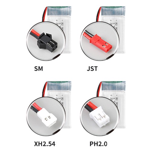 Batteria 800mAh 25C 902540 3.7V LiPo + Caricatore USB Drone JST/SM Spina per Syma - Foto 2 di 14