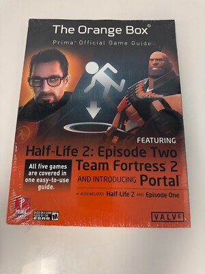 The Orange Box Prima Official Game Guide NEW Factory Sealed - Half Life 2, TF 2