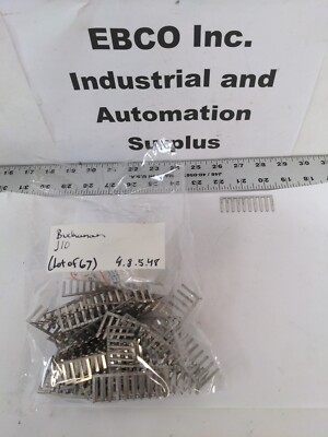 BUCHANAN CMB TYP JUMPER CAT. NO. J10, LOT OF 67