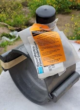 Signet Clamp On Saddles PV8S030, for 6" IPS Pipe, Style II, PVC, 180 PSI