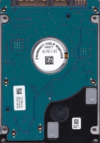 Samsung ST2000LM003 sn: S34 2015 HN-M201RAD/AV1 2BC10007 2TB SATA 2.5" HDD 8106 - Picture 3 of 4
