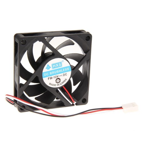 Portable Computer Case Cooler 12V 7cm 70mm PC CPU Cooling Cooler Fan - Afbeelding 5 van 6