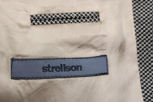 Strellson Flamenco Blazer Men Single Breasted (EU) 48 Inner Pockets Button - Picture 9 of 20