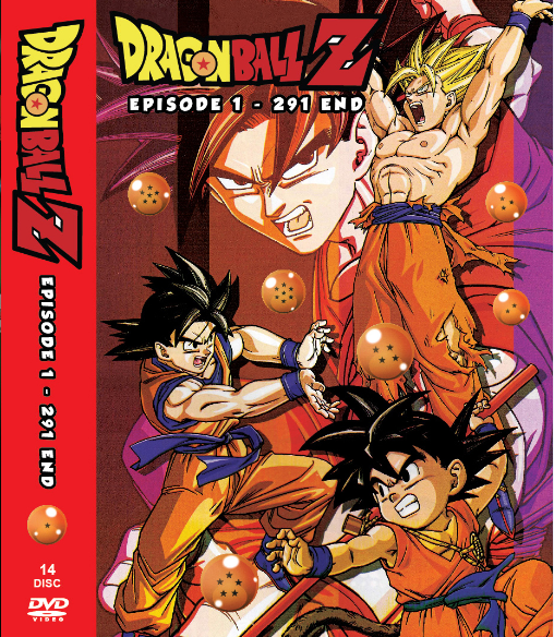 DVD - Dragon Ball Z ( Episode 1-291 End) - English Dubbed - FREE