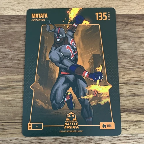 Bo Jackson Battle Arena Matata Fire Ronald Acuna Jr. card #4