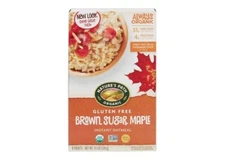 Nature’s Path Gluten Free Brown Sugar Maple 100% Organic Oatmeal 8 Ct per Box
