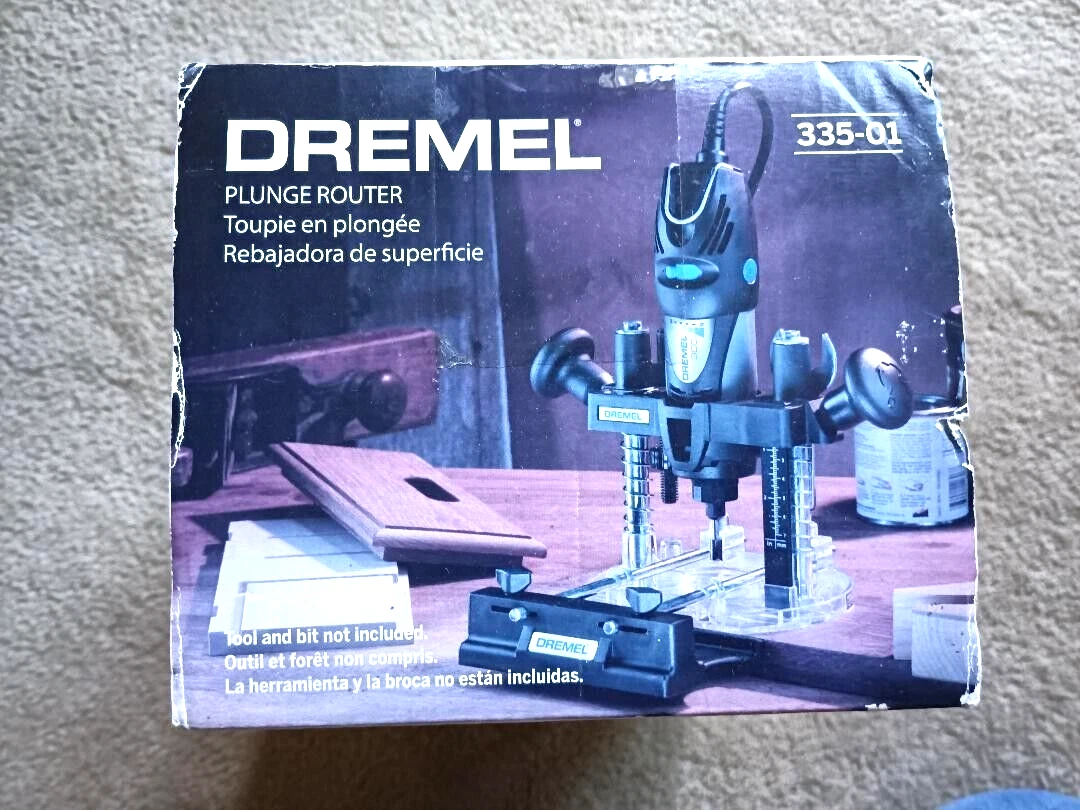 Dremel 335 01 Rotary Tool Plunge Router Attachment Compact