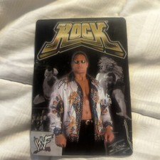 2000 WWF Wrestling vending sticker The Rock Dwayne Johnson Titan 3x5 tough. WWE