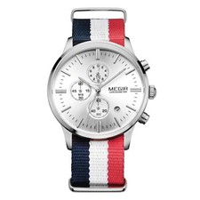 Luxus Herren Armbanduhr Chronograph Wasserdicht Kalender Datum Analog Quarz …