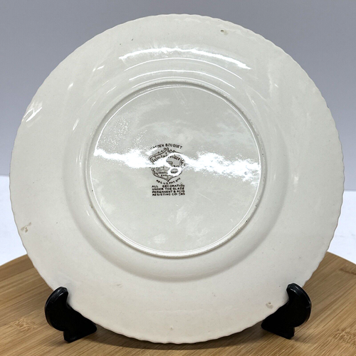 Juego de 3 platos de almuerzo/ensalada o pan Johnson Bros Windsor Ware Garden Bouquet - Imagen 7 de 10