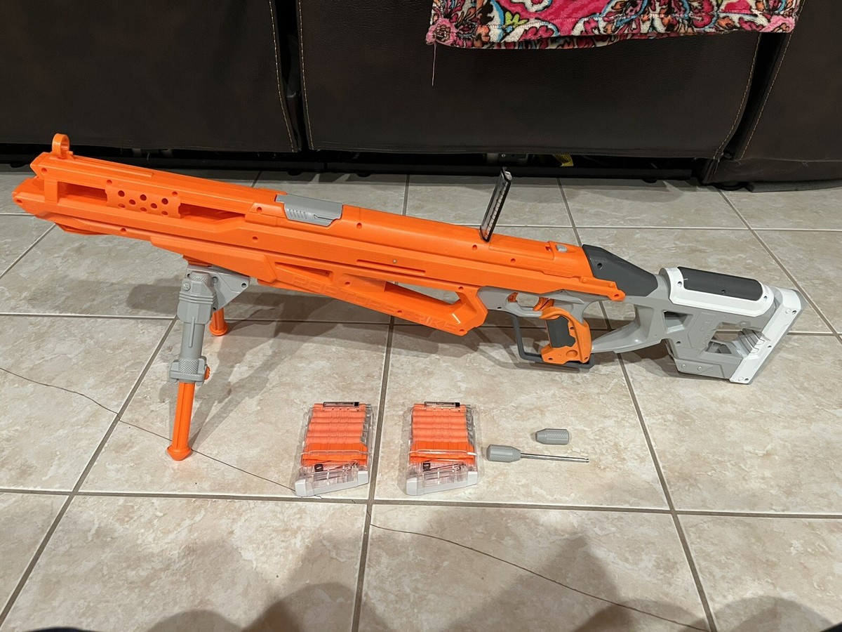 【超レア・値下】ナーフ 電動NERF Accustrike Stratohawk REVIEW] nerf accustrike stratohawk (revise rapidstrike
