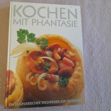 Kochen mit Phantasie 1986 Vintage Kochbuch Top Zustand