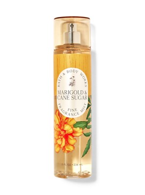 NEW Bath & Body Works MARIGOLD & CANE SUGAR 8 oz Fine Fragrance Mist FREE SHIP
