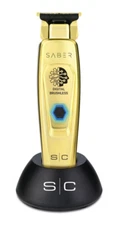 StyleCraft Saber Cordless Hair Trimmer w/Digital Brushless Motor Gold | SC405G