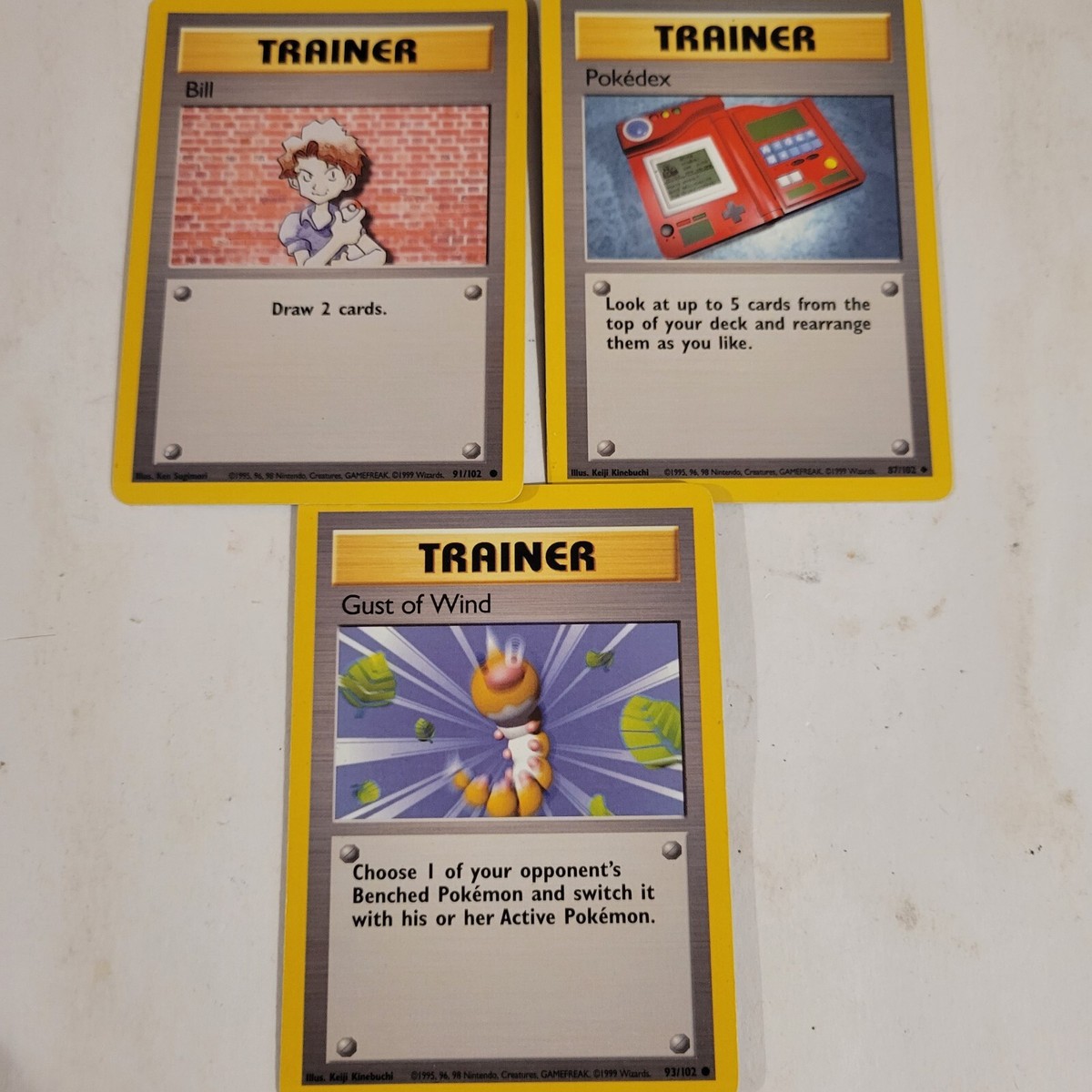 Pokemon Trainer Cards Lot Of 3 | eBay