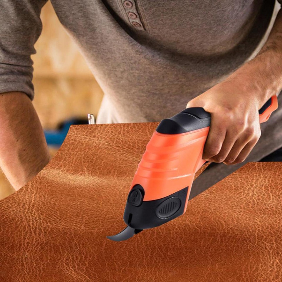 Electric Scissors Anti Slip Handle USB Rechargeable Cardboard Cutter