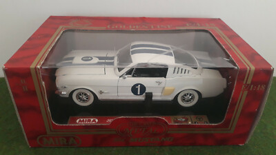Ford Mustang Fastback 1965 Miniature MIRA 1/18 Bordeaux – Rare