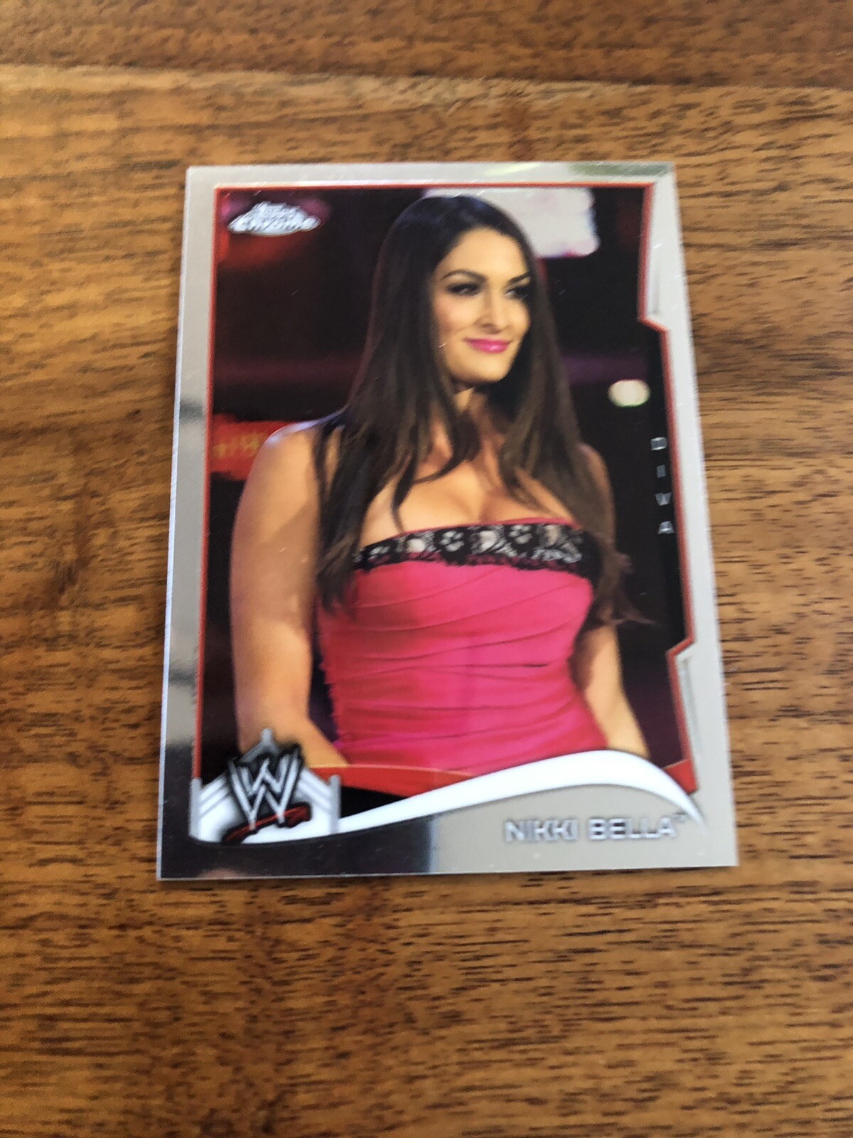 2014 Topps Chrome WWE Nikki Bella #35