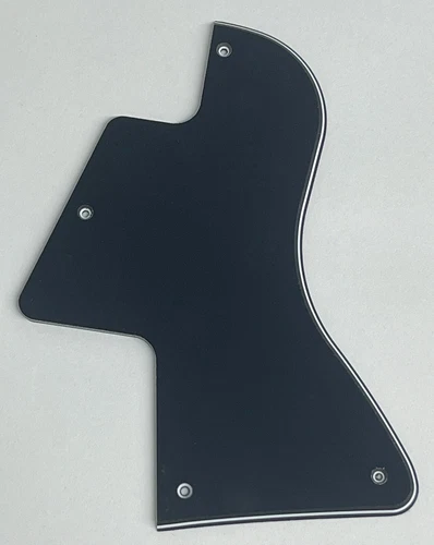 Guitar Parts Guitar Pickguard For Gibson Les Paul Special-P90 Style 3 Ply Black