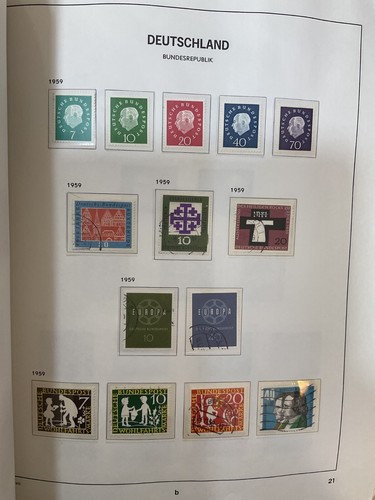 West Germany + allied zones stamps, mint/used. Large collection 1946 - 90 #z659 - Imagen 23 de 23