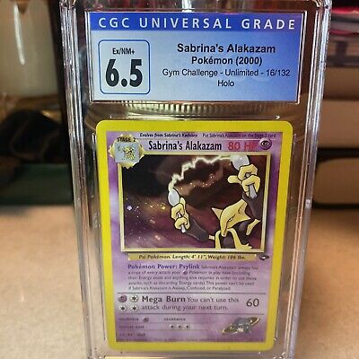  Sabrina's Alakazam - 16/132 - Holo Rare - Unlimited Edition :  Toys & Games