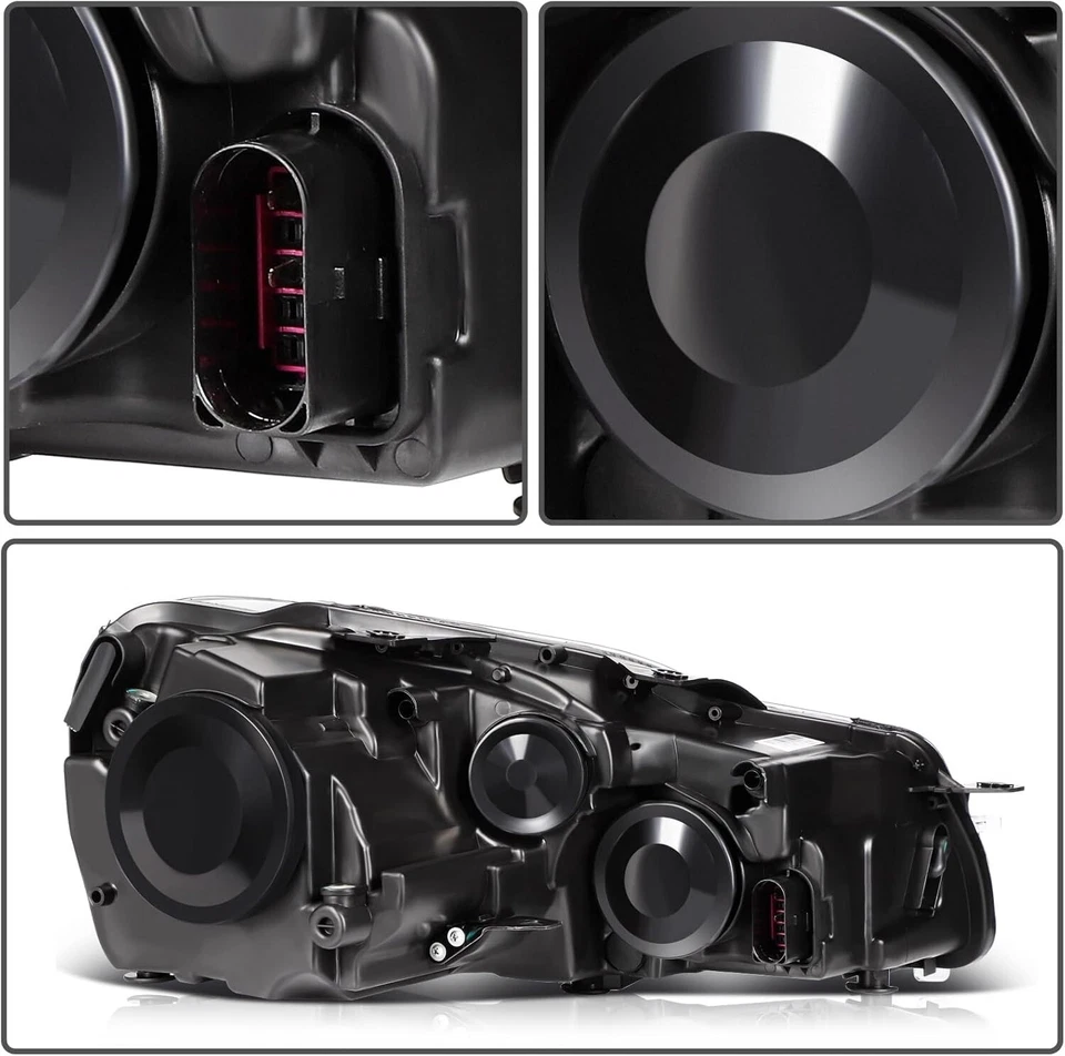 Conjunto de faros diestros+derechos para Volkswagen GTI Golf Jetta Sportwagen MK6 2010-2014 Foto 3 de 4