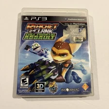 Ratchet & Clank Full Frontal Assault PlayStation 3 PS3 Case & Game Disc Tested