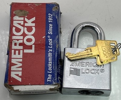 American Lock A50KA 23762 A50KA Solid Steel Padlock 5-Pin Keyed Alike 2in