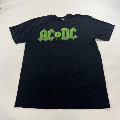 ACDC Shamrock St Patricks Day Washington DC Tour Shirt 2016 Size XL AC/DC Band
