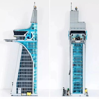 Model 5201Pcs Hero Tower with Figures 76269 Building Blocks