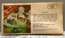 Nordic Ware Favorite Recipes Bundt Booklet & ...